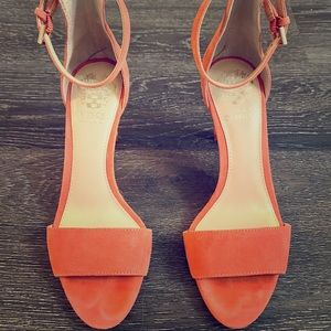 Vince Camuto Coral Suede Sandals